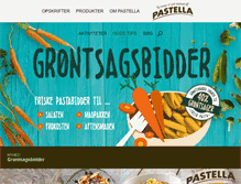 Tablet Screenshot of pastella.dk